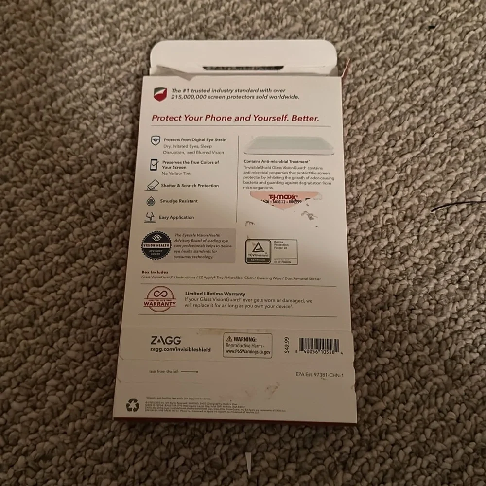 iPhone 11 Pro/Xs/X Invisible Shield glass vision guard